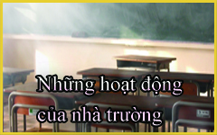 Các hoạt động của trường