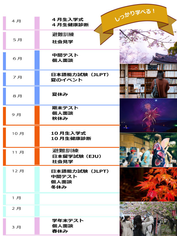 年間スケジュール